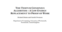 The Temtum consensus algorithm